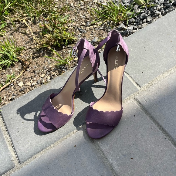 Aldo Purple Heels - 8.5 size - Picture 5 of 7